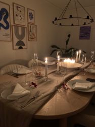 Tablecloth 100% linen, natural 140x250 cm - Linnefabriken