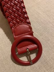 Belt/Sash, burgundy