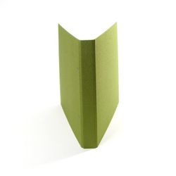 VÄVKLÄDD PÄRM A4, bred rygg - Olive green