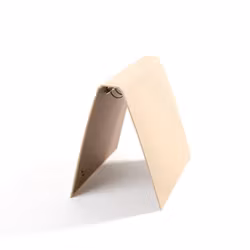 VÄVKLÄDD PÄRM A5, smal rygg - Beige