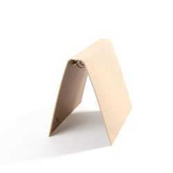 VÄVKLÄDD PÄRM A5, smal rygg - Beige