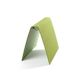 VÄVKLÄDD PÄRM A5, smal rygg - Olive green