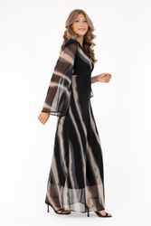 CAPRI Haven Dress Black Champagne HAVEN DRESS BLACK/CHAMPAGNE