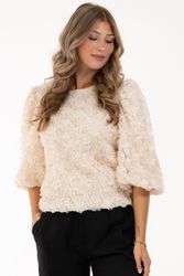 CAPRI EDITH BLOUSE CHAMPAGNE