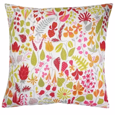 Herbarium Kuddfodral,  rosa/orange - Stig Lindberg