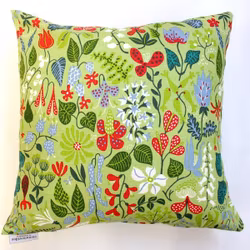 Kuddfodral Herbarium - Stig Lindberg, grön