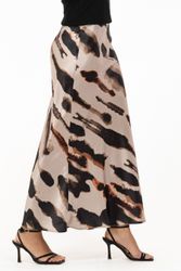 CAPRI SIENNA SKIRT ESPRESSO/SAND/BLACK