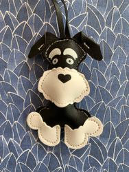 TERRIER, Dogcharm/Bagcharm - Väskdekoration Svart