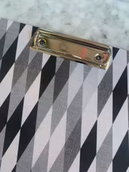 Papp Limited - Writing Tablet A4+, Harlequin svart