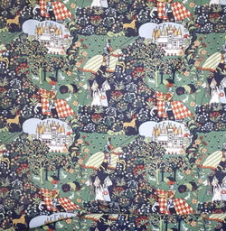 Kombattanterna Kuddfodral, blå - Ulla Bodin