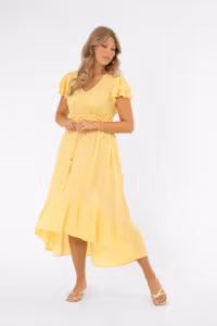 CAPRI JANE DRESS BUTTER YELLOW