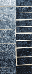 Fat Quarter Bundle+  "Midnight special nr 1"  10 olika tyger. Tyg nr 1-10