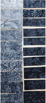 Fat Quarter Bundle+  "Midnight special nr 1"  10 olika tyger. Tyg nr 1-10