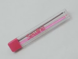 Extra stift till stiftpennan,  6 rosa stift , 0,9 mm, från Sewline