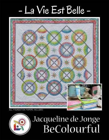 Prissänkt! La Vie est Belle. Mönster av Jacqueline de Jonge