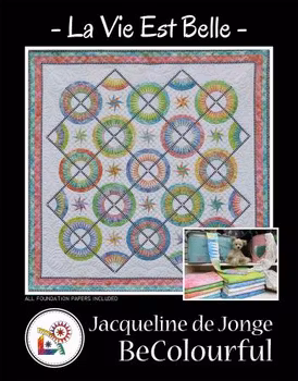 Prissänkt! La Vie est Belle. Mönster av Jacqueline de Jonge