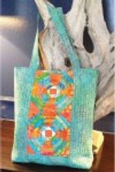 Tropical Pineapple tote. Mönster från Cut Loose Press