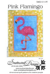 Pink Flamingo. Mönster från Southwind Designs