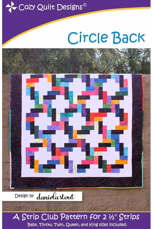 Mönster "Circle Back" från Cozy Quilt Designs