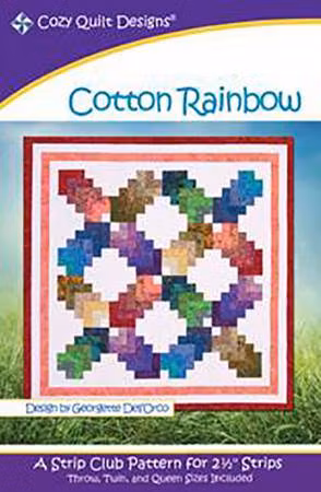 Mönster "Cotton Rainbow" från Cozy Quilt Designs