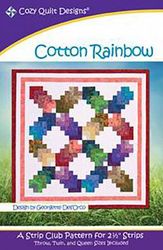 Mönster "Cotton Rainbow" från Cozy Quilt Designs