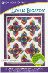 Mönster "Lotus Blossom" från Cozy Quilt Designs