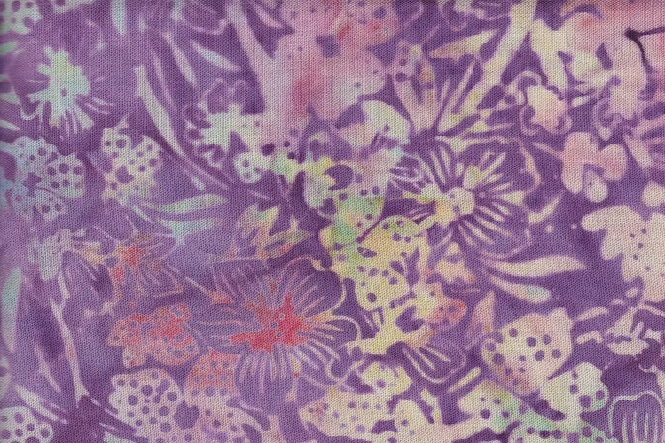 Lavendelblommor – Batik Viskos 130 cm bred