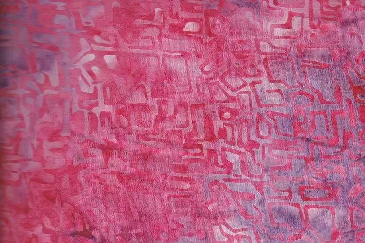 Rosablått med rosa tryck