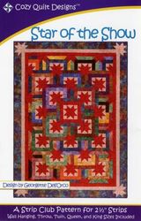 Mönster "Star of the Show" från Cozy Quilt Designs