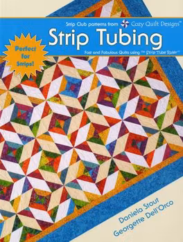 Mönsterbok "Strip Tubing" från Cozy Quilt Designs