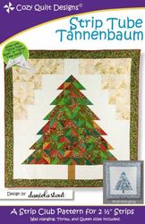 Mönster "Strip Tube Tannenbaum" från Cozy Quilt Designs