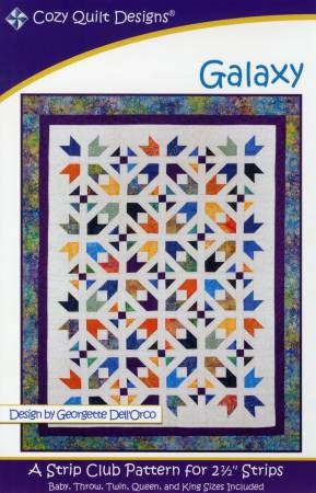 Mönster "Galaxy" från Cozy Quilt Designs