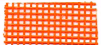Orange Mesh till väska, 55 *92 cm