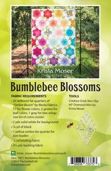 Bumblebee Blossoms. Mönster från Krista Moser