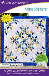 Mönster "Nine Sisters" från Cozy Quilt Designs