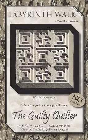 Mönster "Labyrinth Walk" från The Guilty Quilter