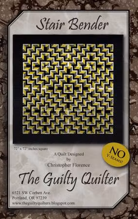 Mönster "Stair Bender" från The Guilty Quilter