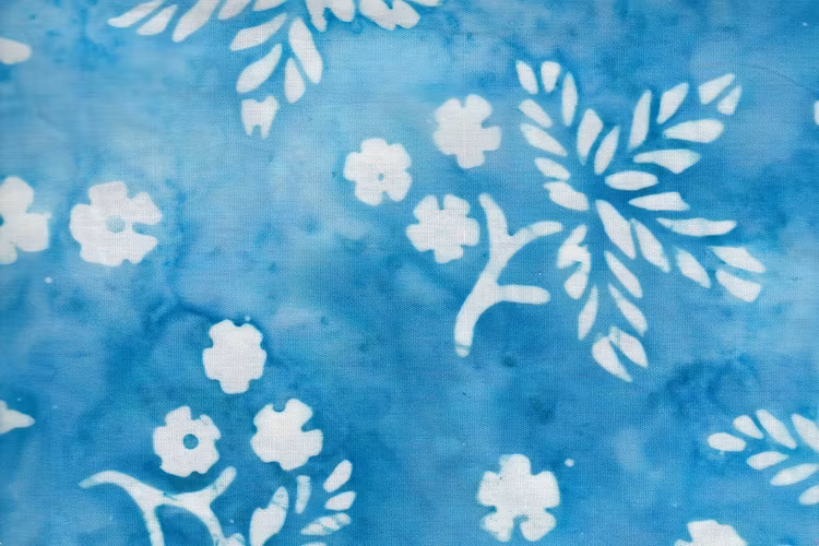 Tyg nr 4 som ingår i "Sky High"-rulle och precut "Sky High"