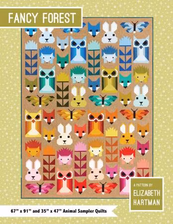 Mönster "Fancy Forest" av Elizabeth Hartman
