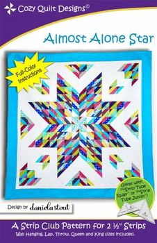 Mönster "Almost Alone Star" från Cozy Quilt Designs