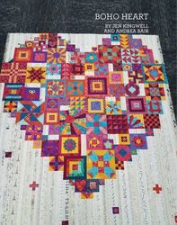 Boho Heart. Mönster av Jen Kingwell & Andrea Bair