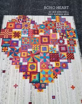 Boho Heart. Mönster av Jen Kingwell & Andrea Bair