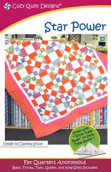 Mönster "Star Power" från Cozy Quilt Designs