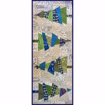Crazy Christmas Trees. Mönster från Cut Loose Press