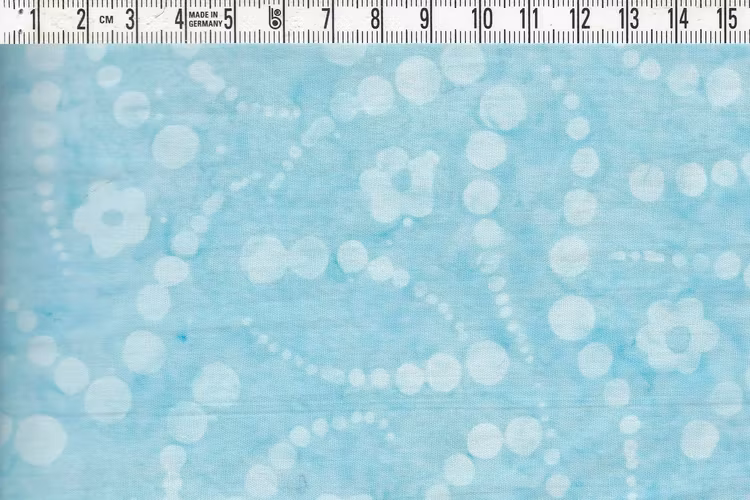 Tyg från serien "Aquarius". Bomullstyg i blåturkost