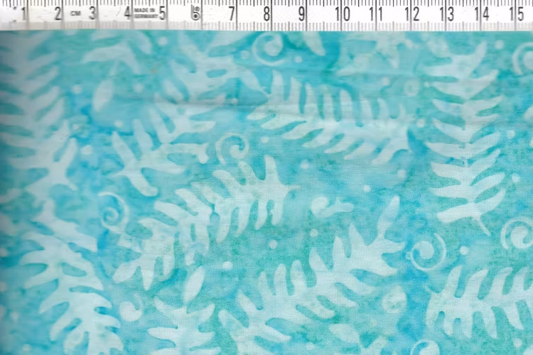 Tyg från serien "Aquarius". Bomullstyg i grönturkost