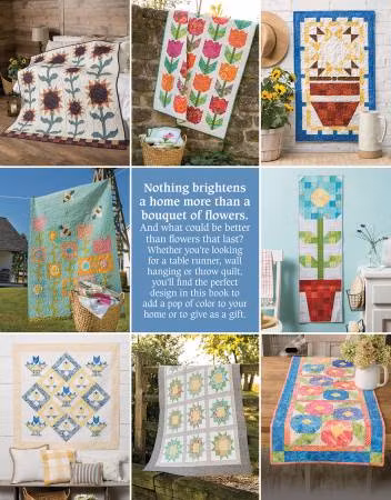 Pieced Flower Quilts. Bok av Annie's Quilting