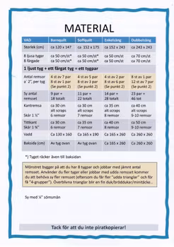 Mönster "Grys Hexagonlek"  av Hauge Longarm Quilt