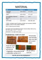Mönster "Prylreda"  av Hauge Longarm Quilt