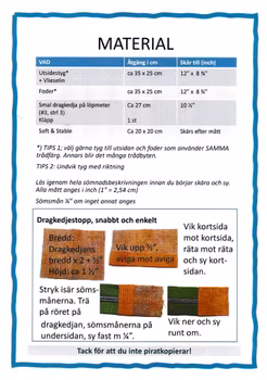 Mönster "Prylreda"  av Hauge Longarm Quilt
